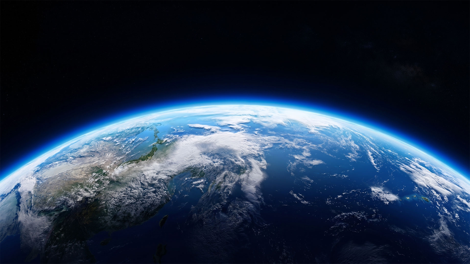 Animated globe background