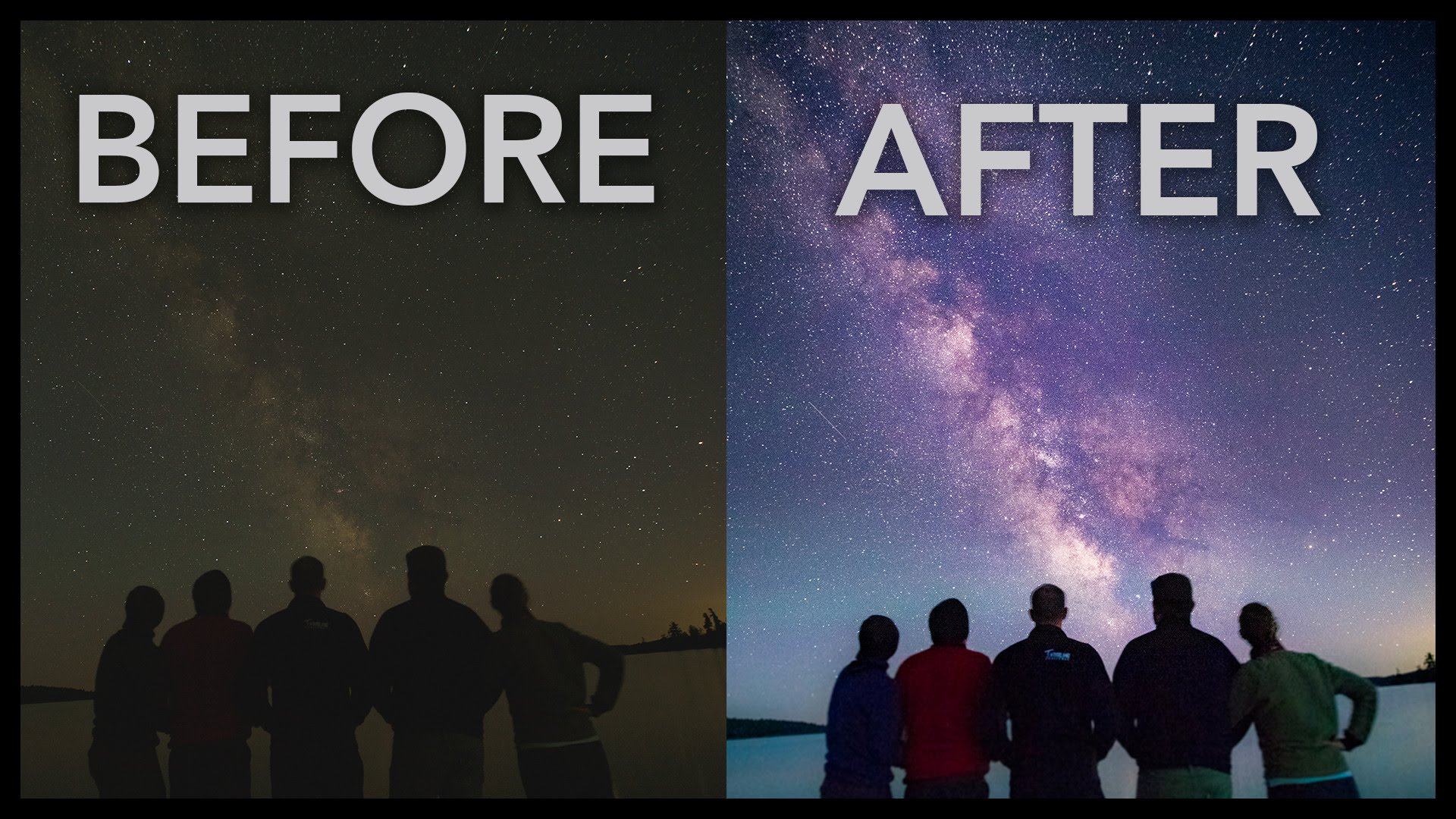 Before After Milkyway