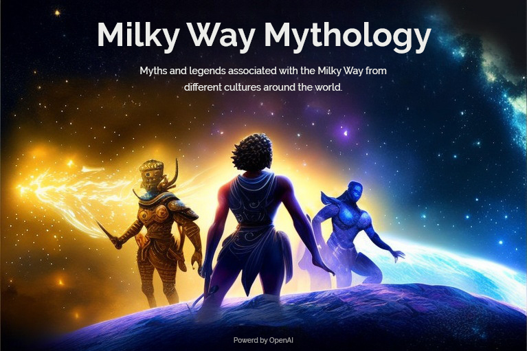 milky way mythology